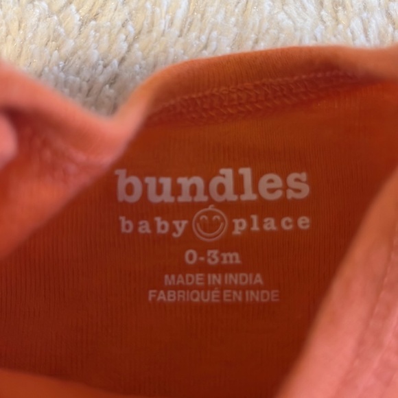 (3 for$10) orange bodysuit - Picture 3 of 3